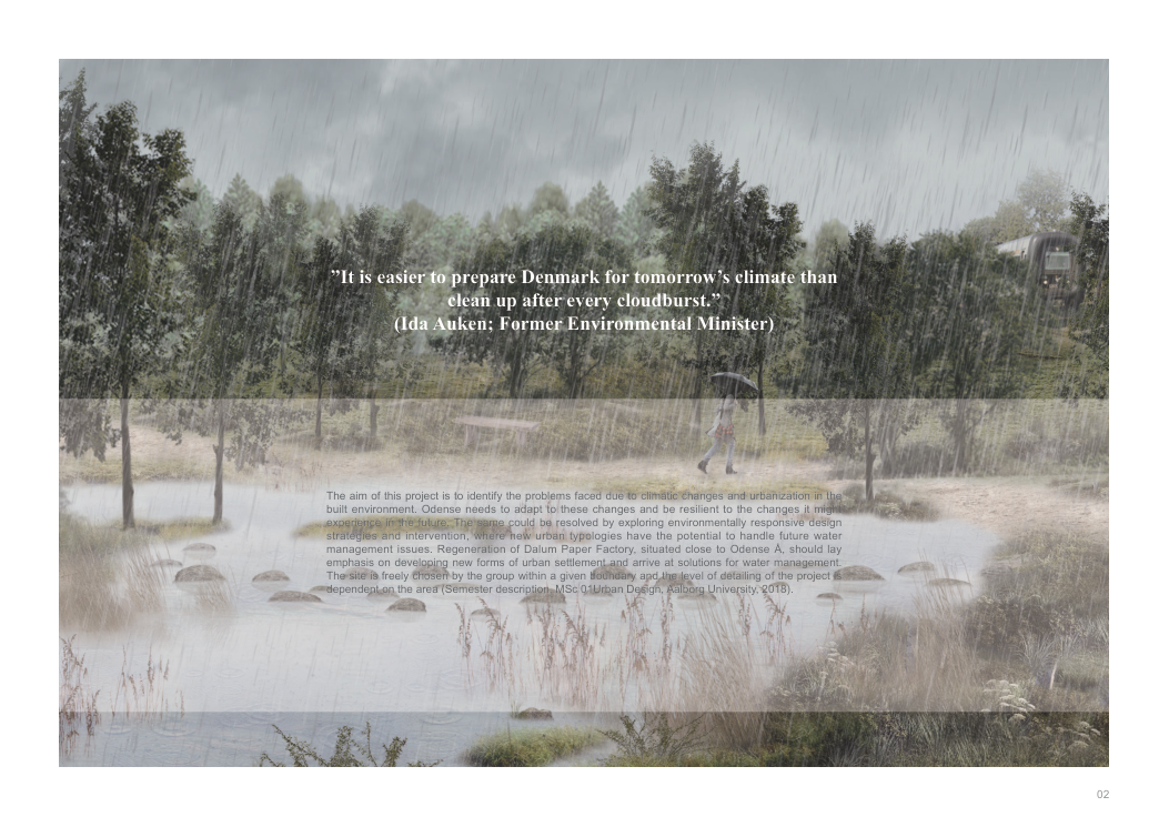 Climate-resilient wetland proposal for the former Dalum Paper Factory