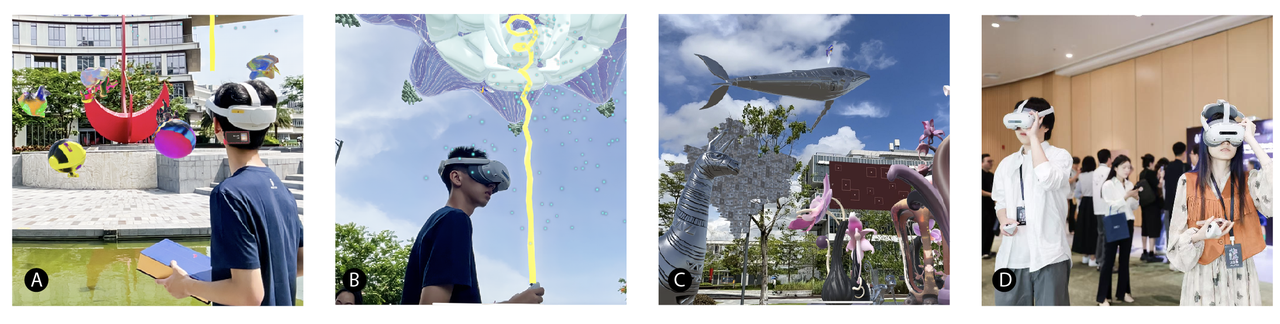 Surreality mixed reality exhibition